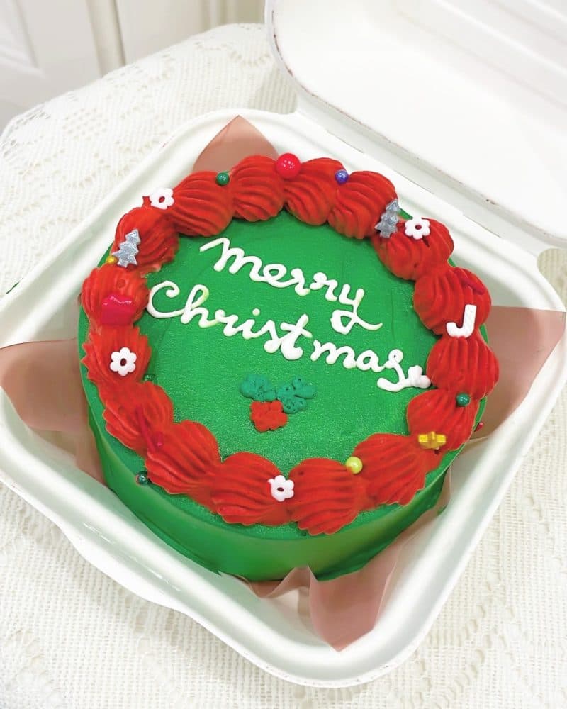 Bento cake Giáng Sinh