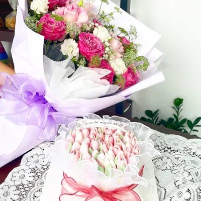 Bánh hoa Hàn Quốc