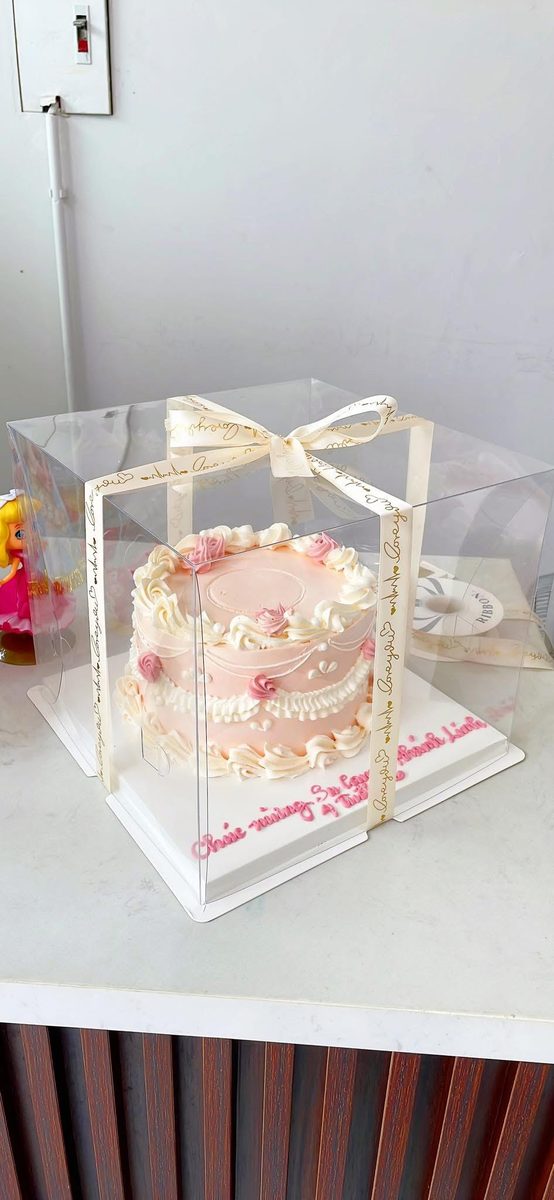 Bánh vintage hộp nơ trong — mẫu 4560 MyMy Bakery